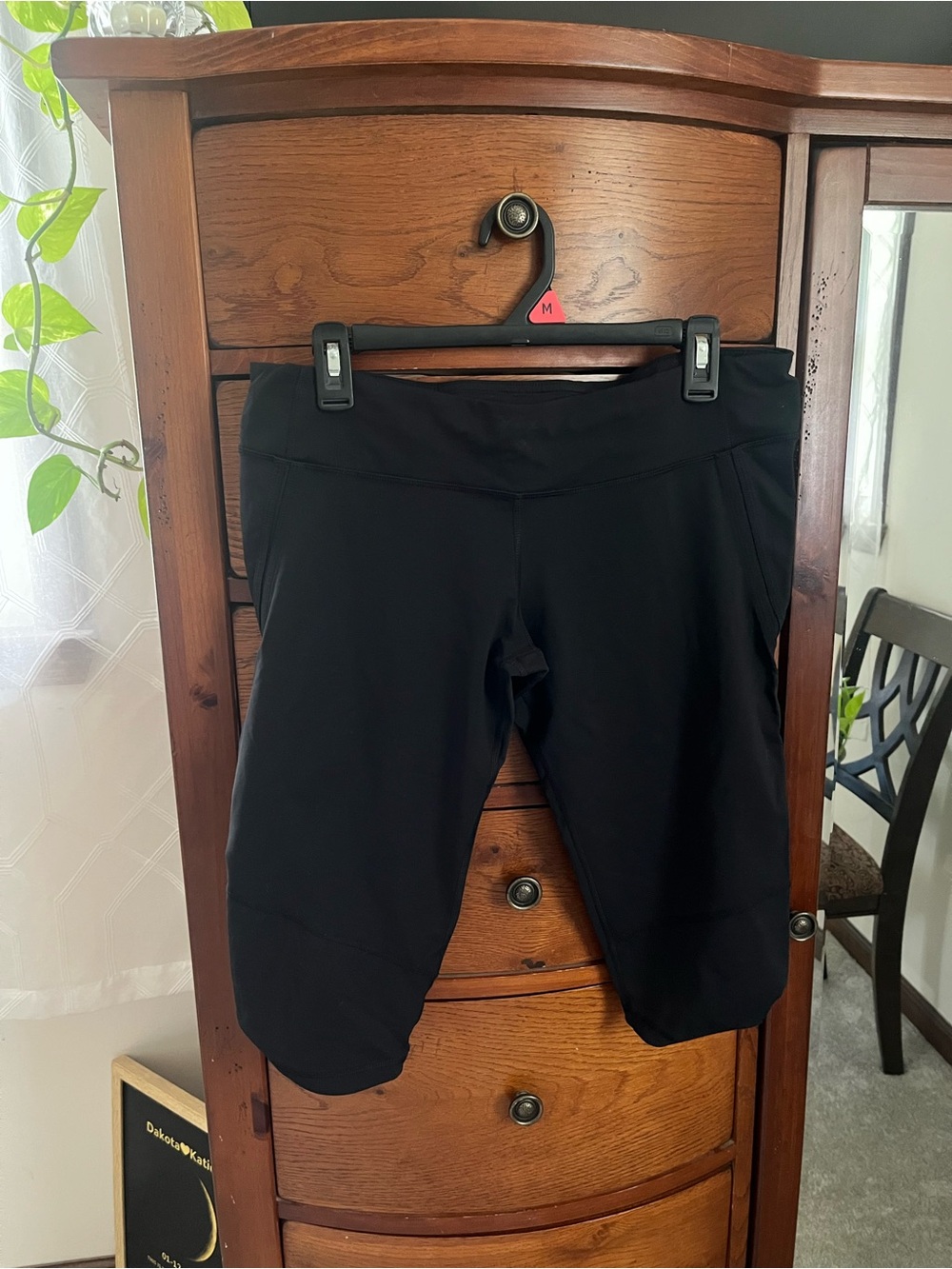 lululemon athletica Black Capri Leggings